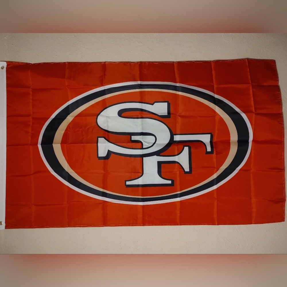 3x5 San Francisco 49ers tailgate flag